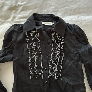 Zimmermann Tuxedo Blouse